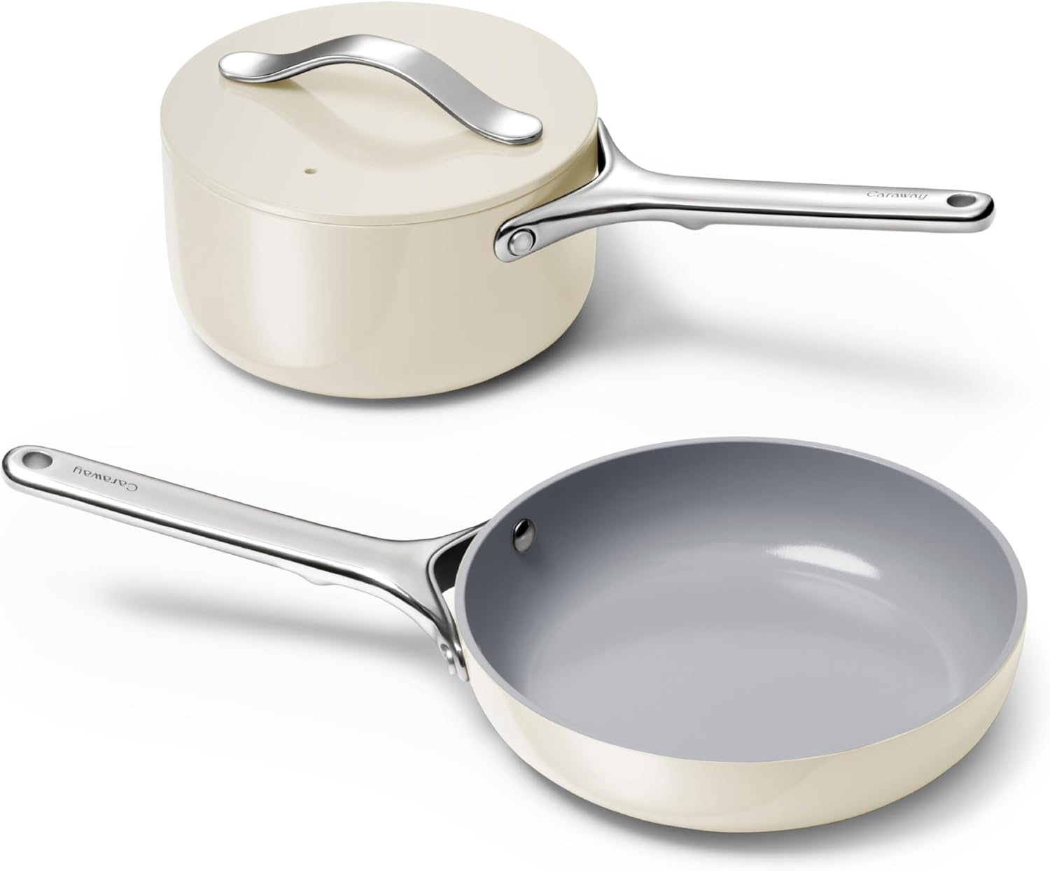Compact induction cookware set for small kitchens