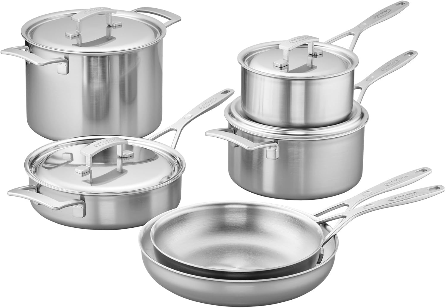 Demeyere Industry 5 stainless steel induction cookware set