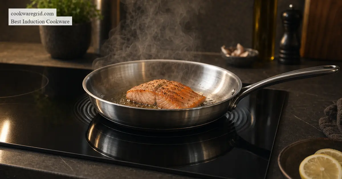 Induction cookware buzzing on a glass cooktop explained
