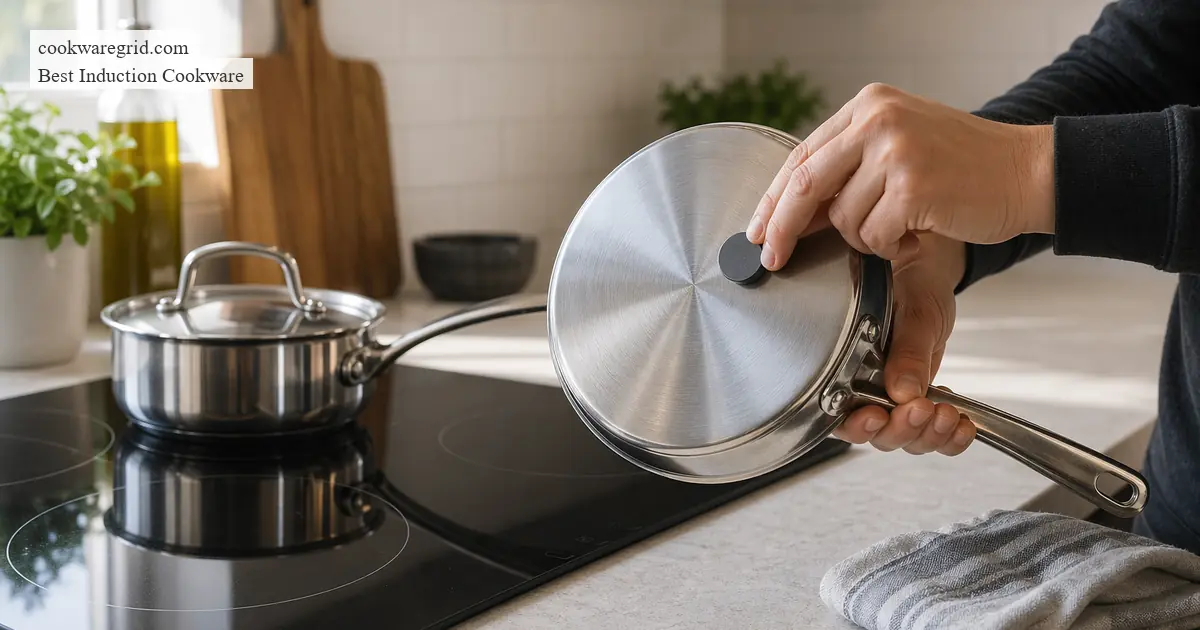Magnet test for checking induction-ready cookware at home